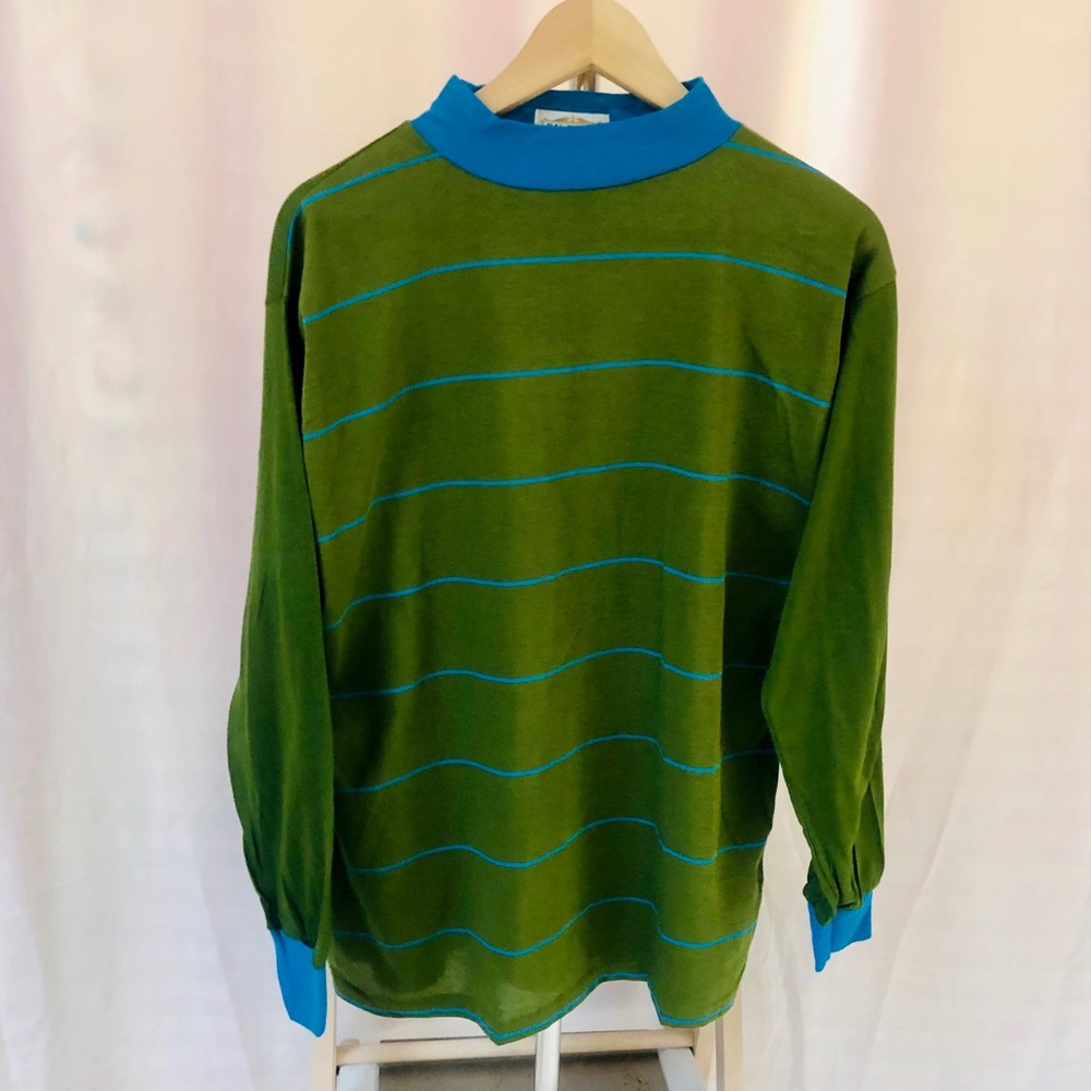 SOLD. Vintage 60s Bal-Tuk Pajama Set for Men by Weldon UNWORN Size Medium/Large - Picture 2 of 15